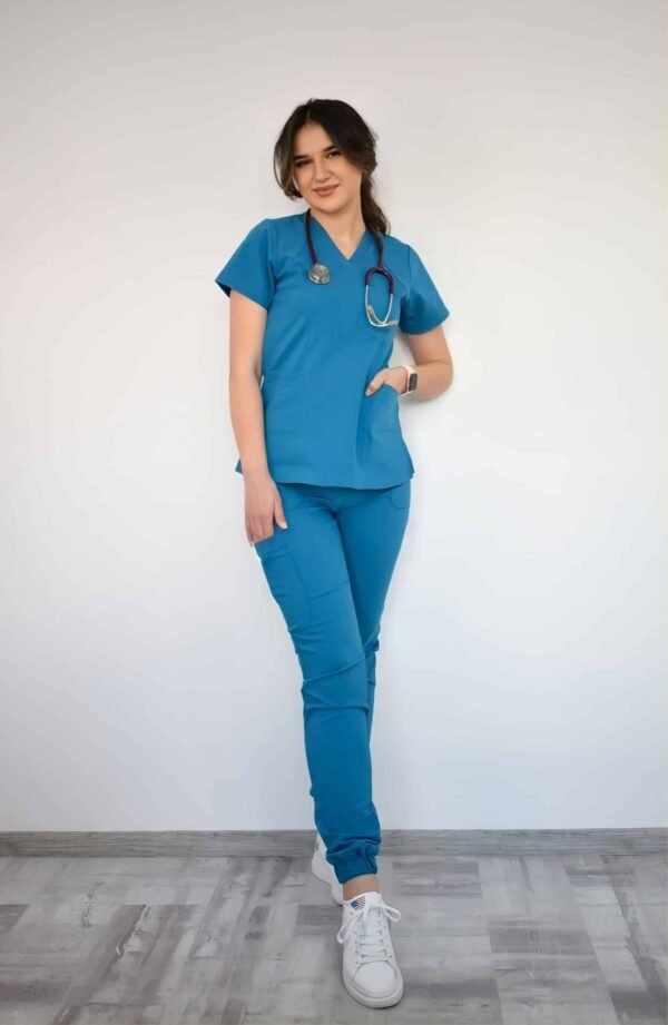 uniforme medicale albastru